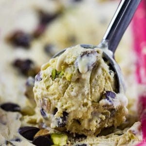Pistachio Chocolate Chip Ice Cream
