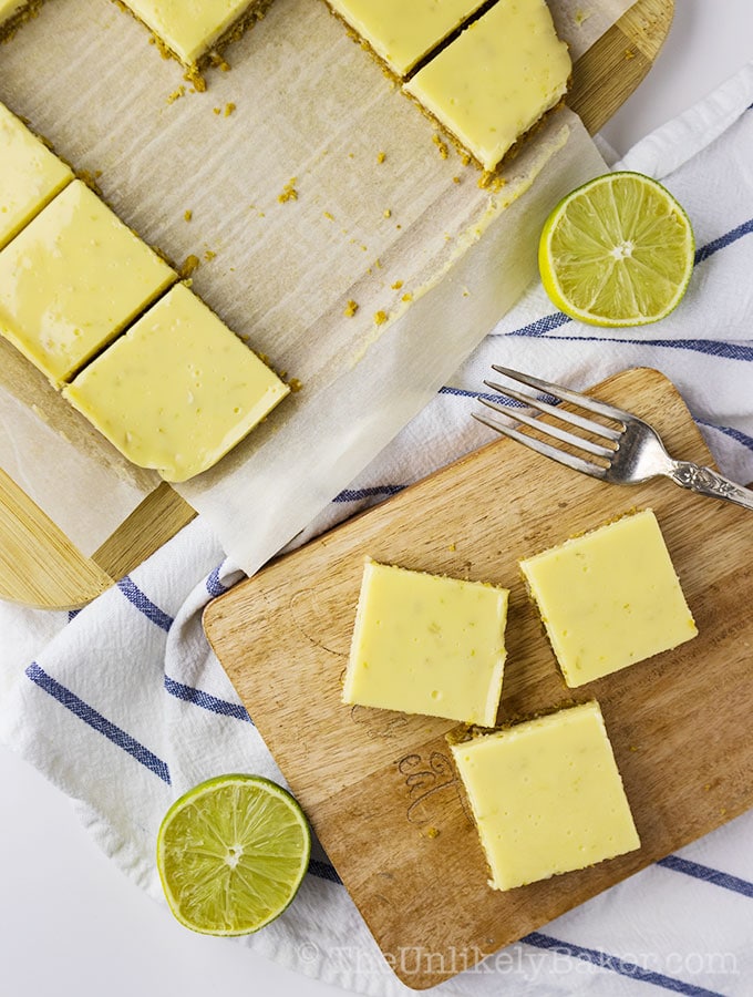 Creamy Lime Bars