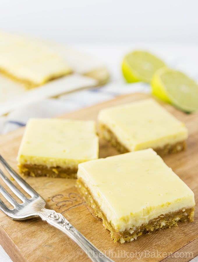 Creamy Lime Bars