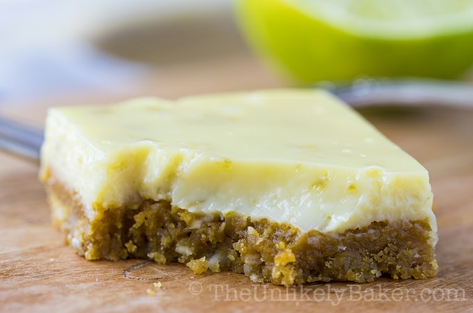 Creamy Lime Bars