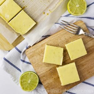 Creamy Lime Bars