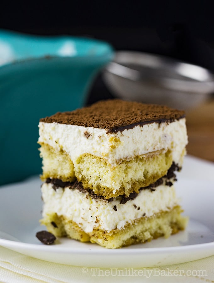 Easy Eggless Tiramisu (with step—by-step video)