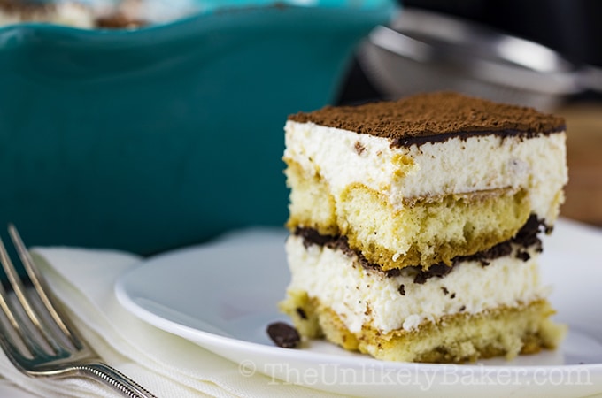 Easy Eggless Tiramisu (with step—by-step video)