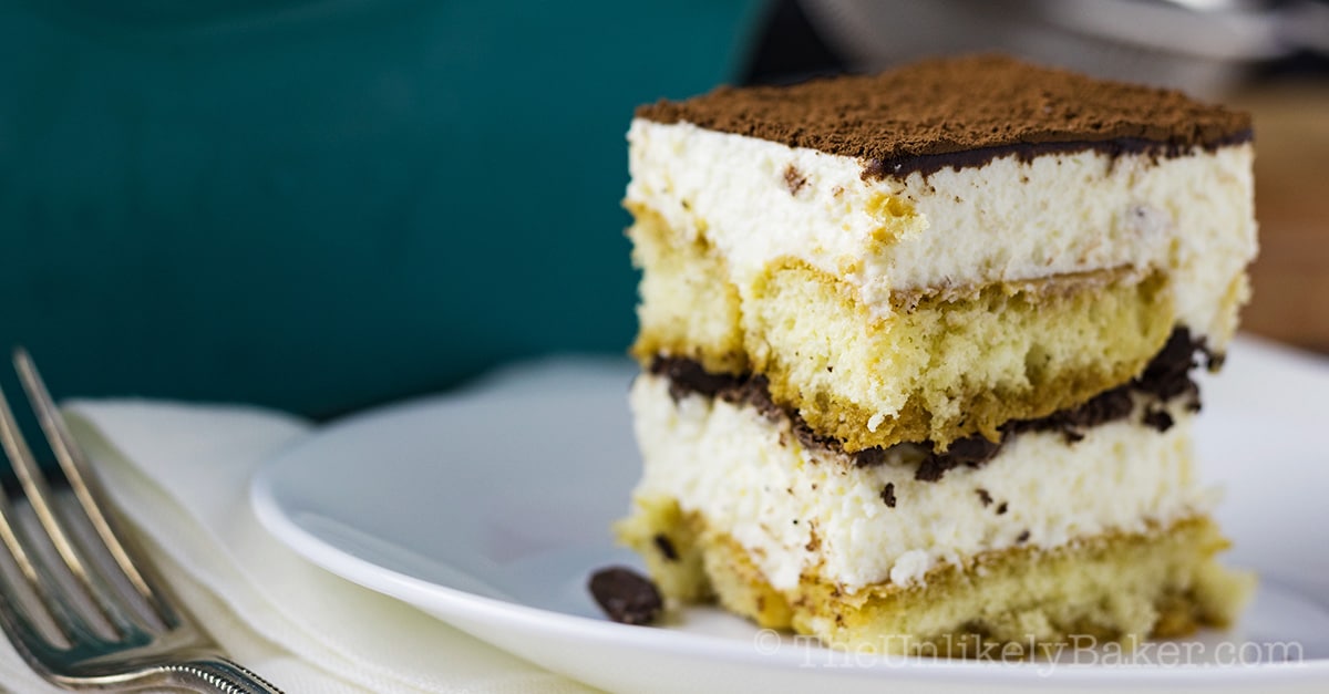 Eggless Tiramisu Heart Cake … delicate, delicious ♥ cake for V Day! -  Passionate About Baking