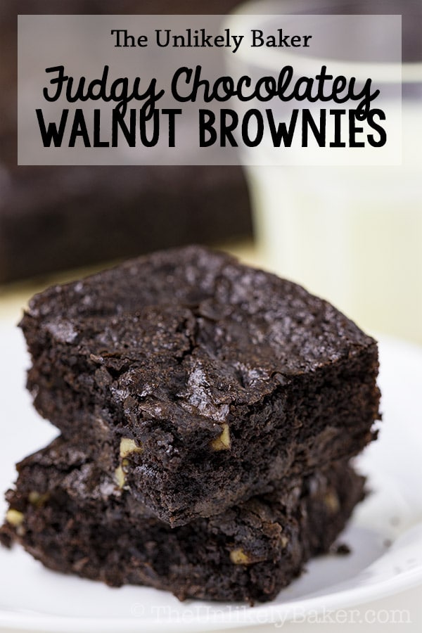 Fudgy Walnut Brownies