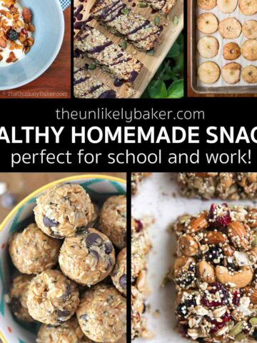 Healthy Homemade Snacks for Work and School