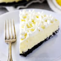 No Bake Lemon Cheesecake