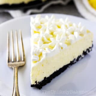 No Bake Lemon Cheesecake