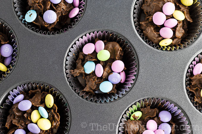 Easy Easter Dessert for Kids - Chocolate Cornflake Clusters - The ...