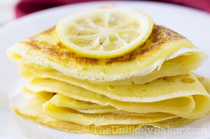 Lemon Sugar Crepes Recipe