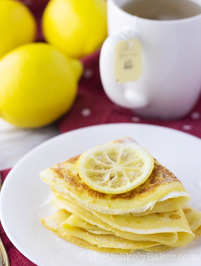 Lemon Sugar Crepes Recipe