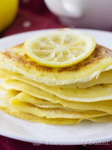 Lemon Sugar Crepes Recipe