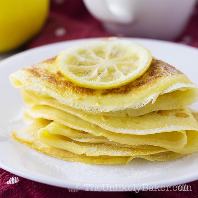 Lemon Sugar Crepes Recipe