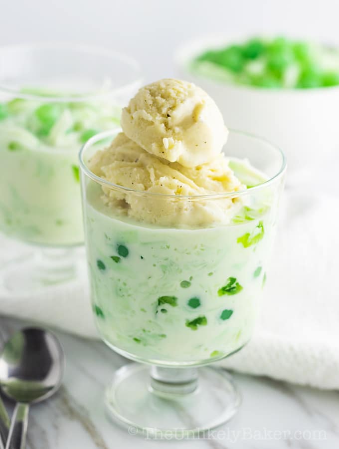 Buko Pandan Is A Sweet And Refreshing Filipino Dessert Made Of Coconut ...