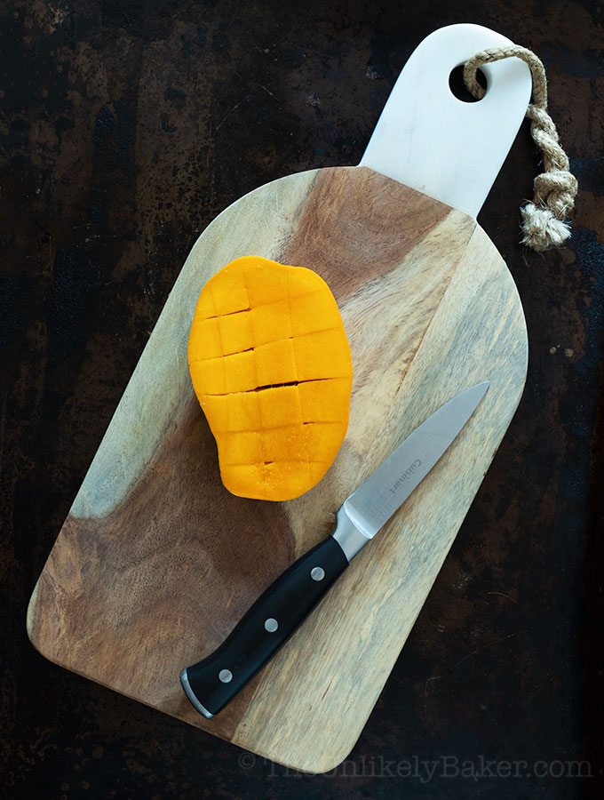 How to cut a mango