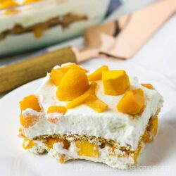 Mango Graham Cake - Filipino Mango Float Recipe