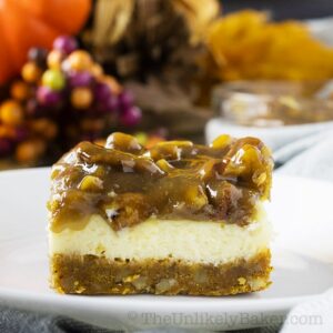Pecan Pie Cheesecake Bars