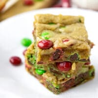 MM Cookie Bars