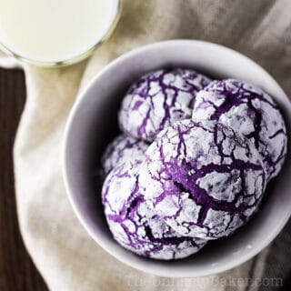 Ube Crinkles Recipe (with video)