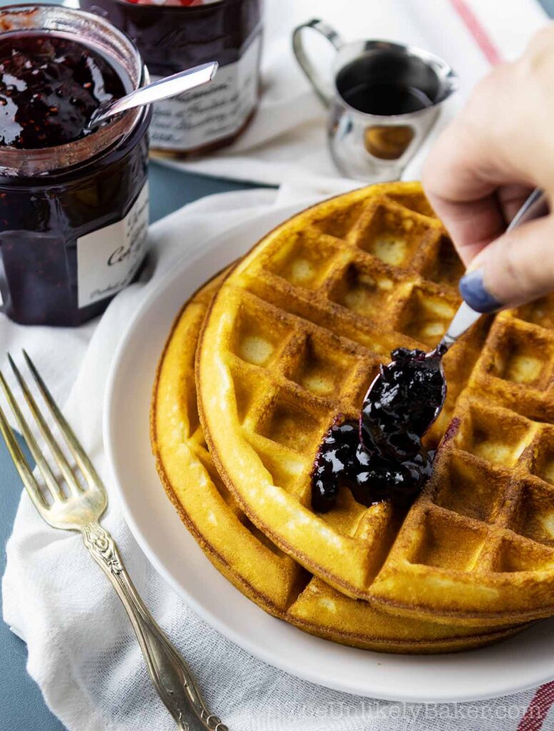 Greek Yogurt Waffles