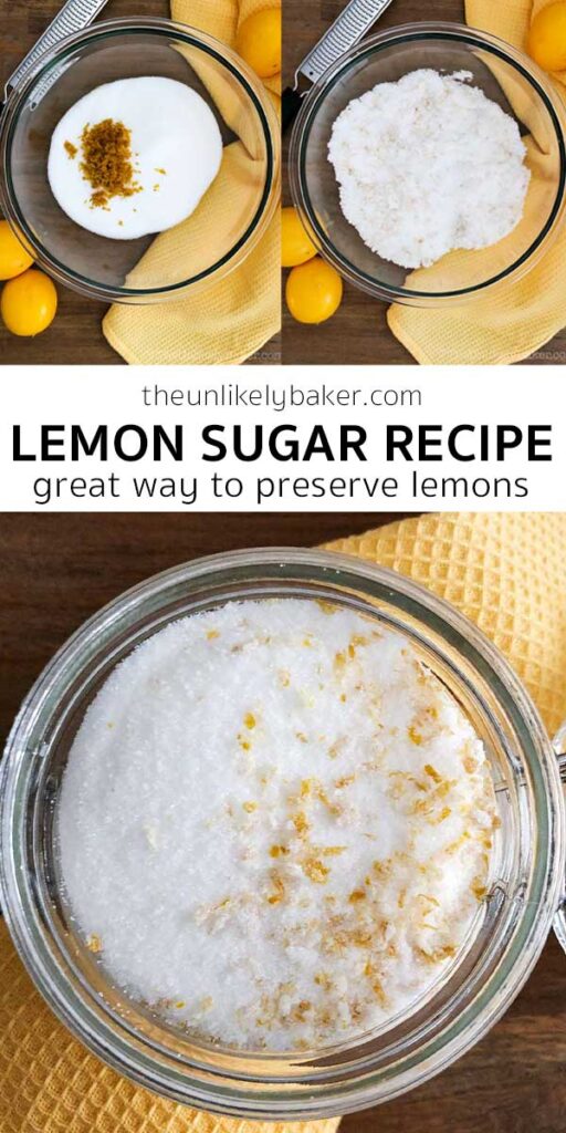 How to Make Lemon Sugar