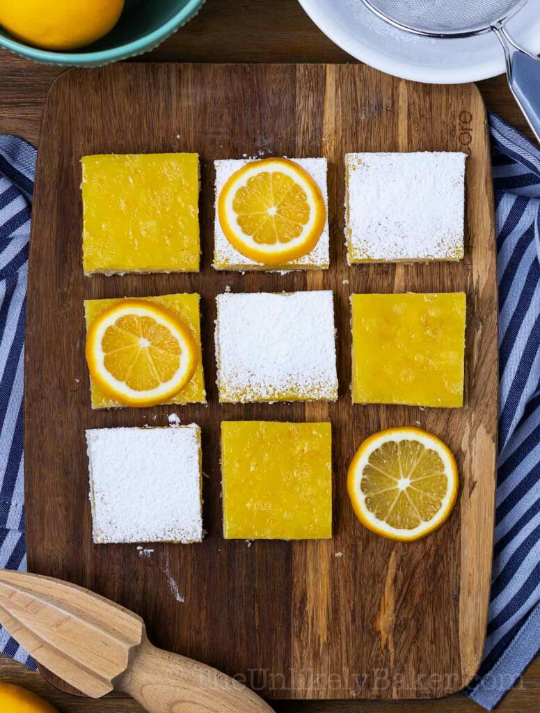 Meyer Lemon Bars Recipe