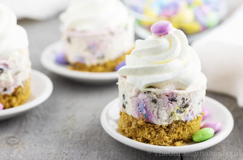 No-Bake Mini Easter Cheesecakes Recipe