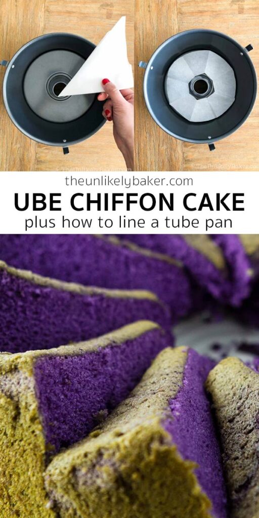 Ube Chiffon Cake Recipe