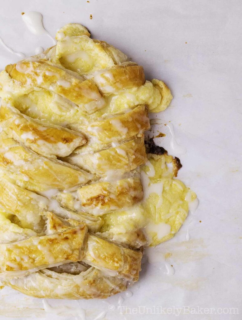 Lemon Cream Cheese Puff Pastry