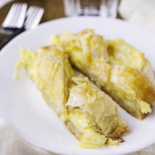 Lemon Cream Cheese Puff Pastry