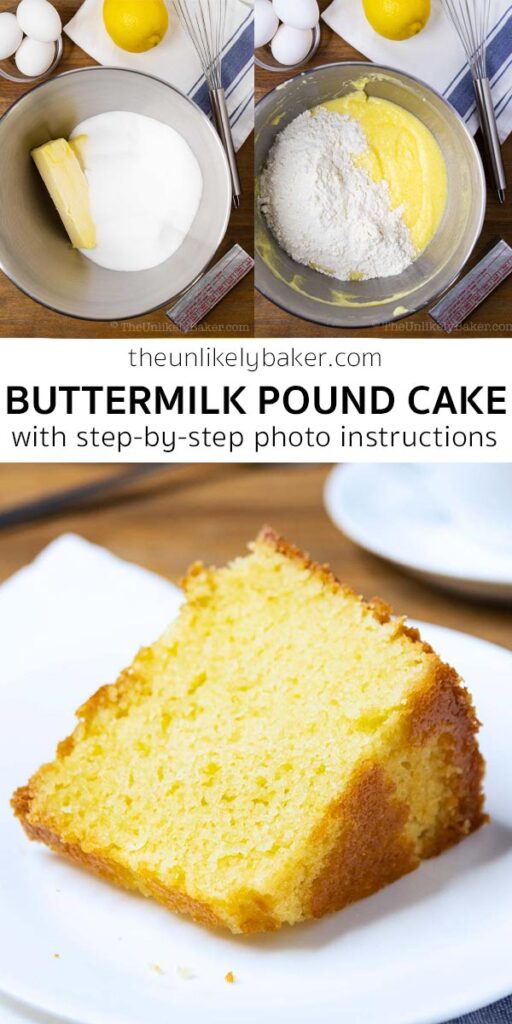 Old Fashioned Buttermilk Pound Cake