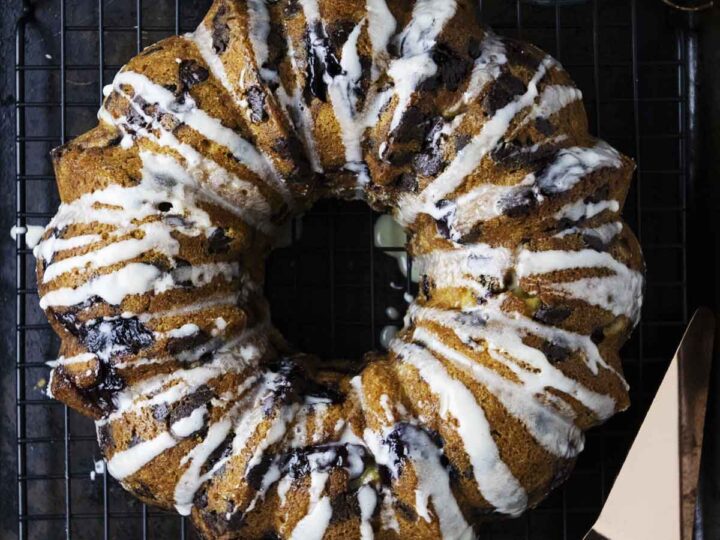 Chocolate Cherry Bundt Cake