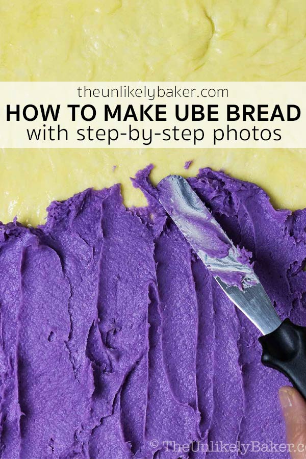 Pin for How to Make Ube Bread.