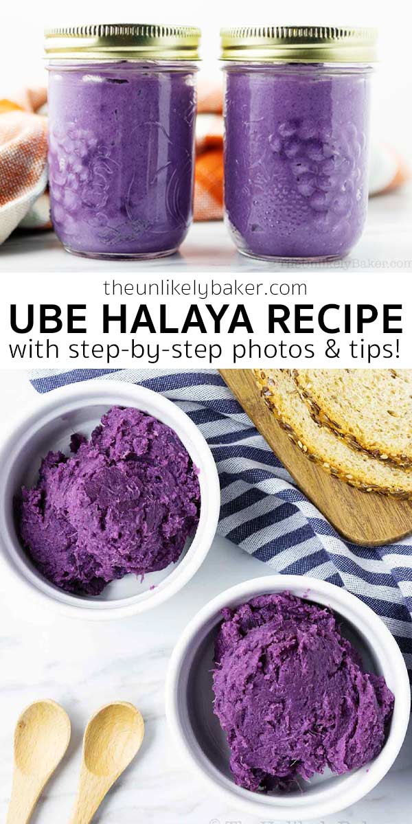 Ube Halaya Recipe (with step-by-step photos) - The Unlikely Baker