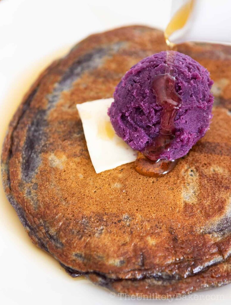 Ube Pancakes