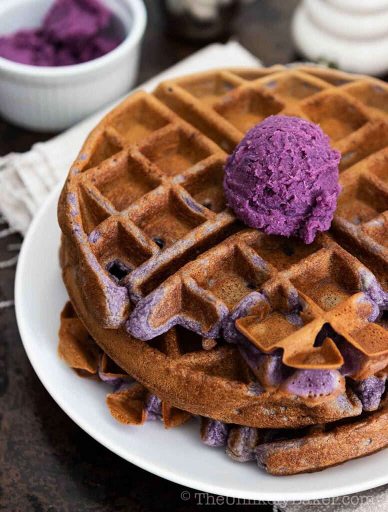 Ube Waffles Recipe