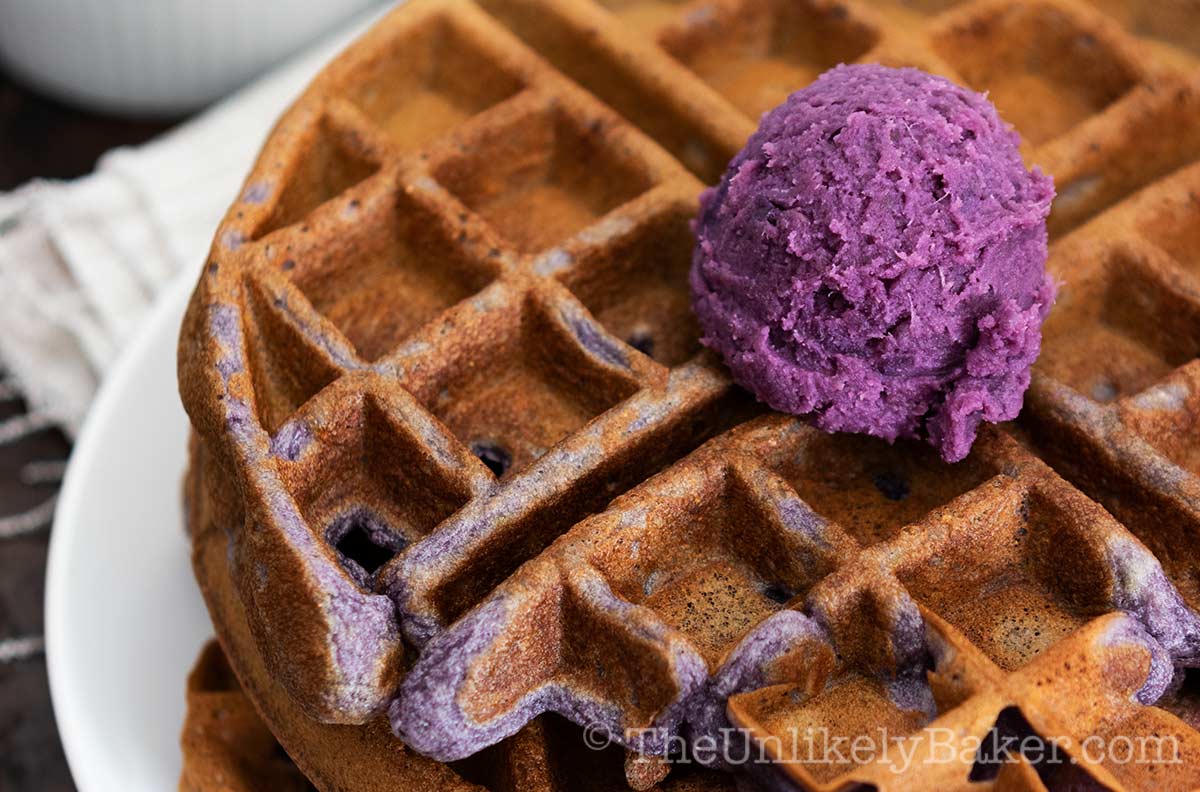 Ube Waffles Recipe