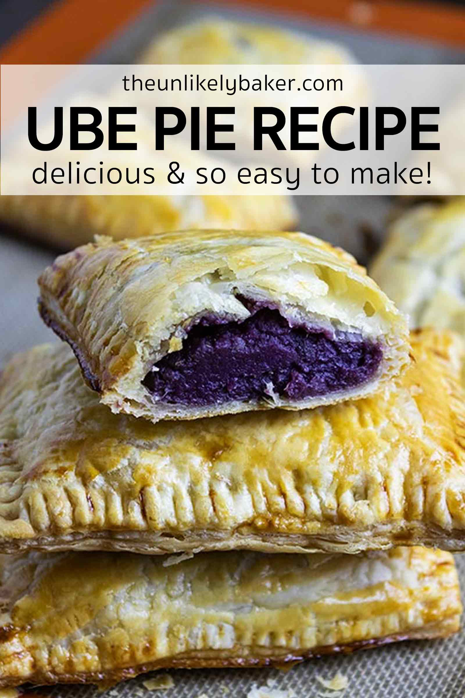 Ube Pie Recipe (Ube Pie Jollibee) - The Unlikely Baker