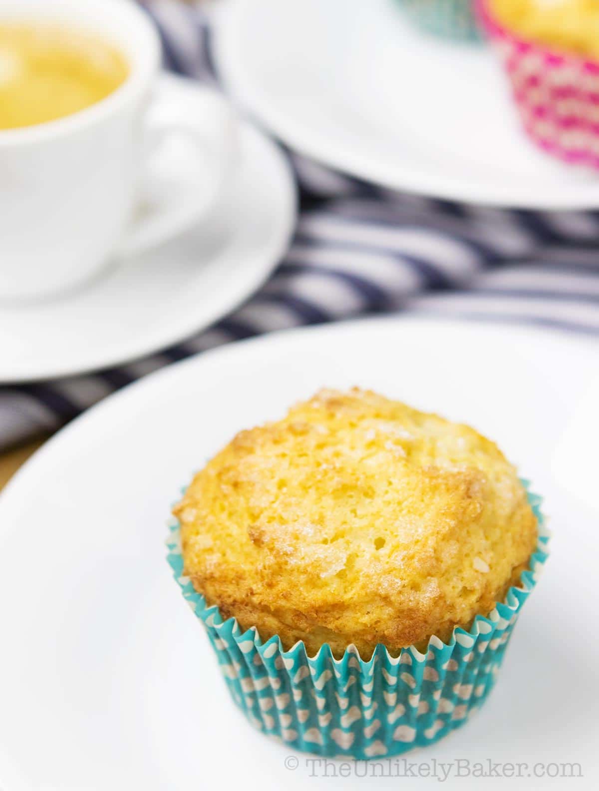 Lemon Ricotta Muffins Recipe (step-by-step photos) - The Unlikely Baker