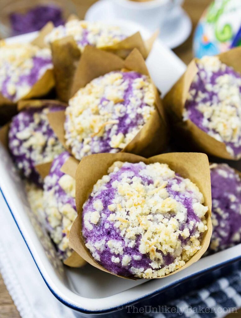 Ube Muffins Recipe