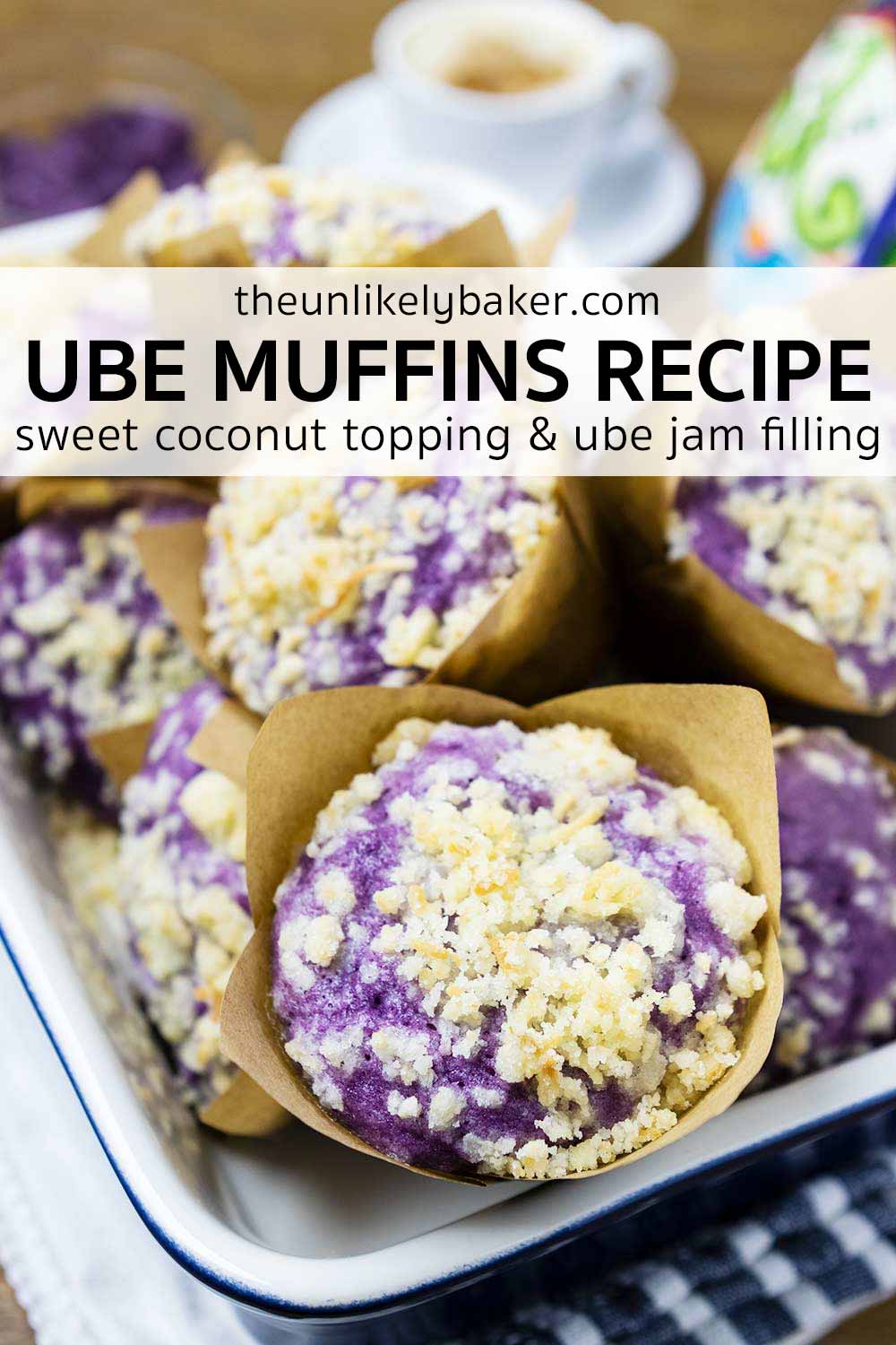 Ube Muffins Recipe (step-by-step photos) - The Unlikely Baker®