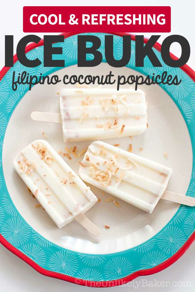 Ice Buko Recipe (Filipino Coconut Popsicles)