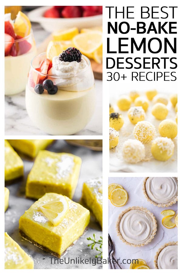 No-Bake Lemon Desserts - More Than 30 Recipes