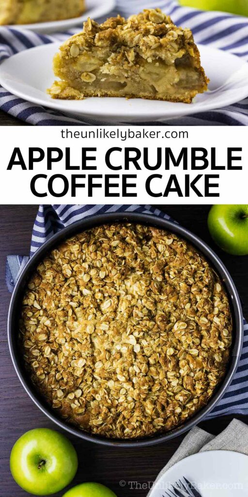 Apple Crumble Coffee Cake Recipe
