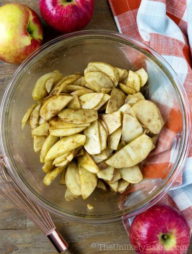 Puff Pastry Apple Galette