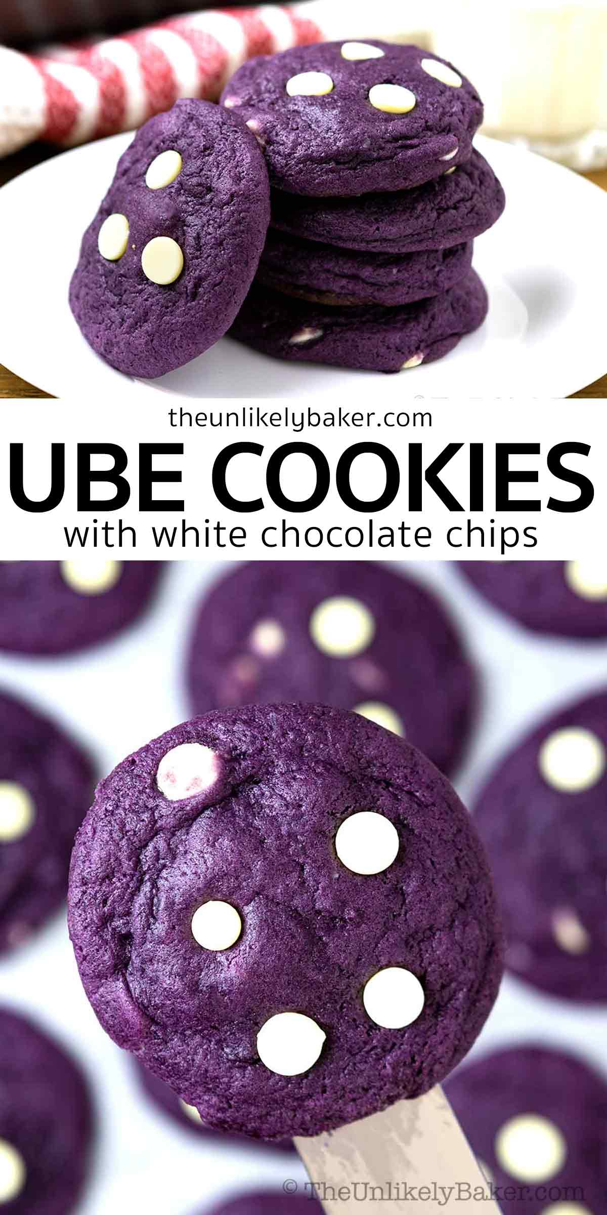 Ube Cookies Recipe Soft and Chewy The Unlikely Baker??