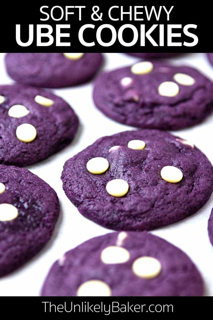 Ube Cookies Recipe - Soft and Chewy