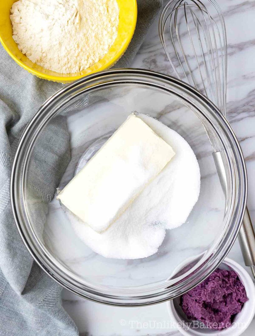 Ube Cheesecake Bars Recipe