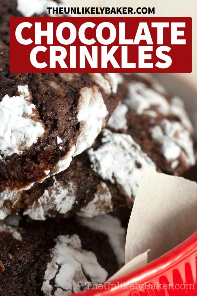 No-Fail Chocolate Crinkles Recipe