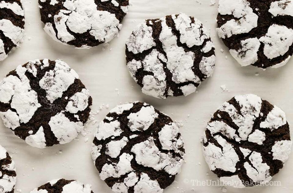 Chocolate Crinkles Easy Recipe